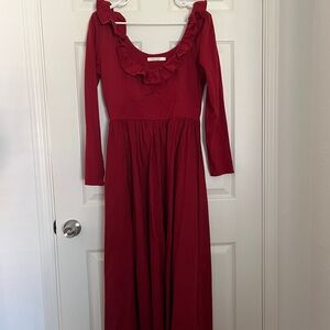 Christy Dawn - The Marion Dress | Red Dahlia - large